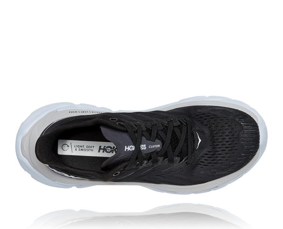 Tenis Hoka One One Masculino Pretas/Branco - Clifton Edge - 302-MSLZKX